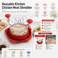 Customized Logo Food Grade Chicken Shredder Tool OEM ODM Reusable Kitchen Meat Shredder Wholesale