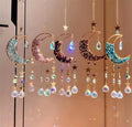 Wholesale Crystal Ball With Amethyst Rose Quartz Hanging Wind Chimes Wall Ornaments Sun Catcher