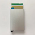 Aluminum Card Wallet Anti Theft Slim Card Holder Multi-Colors Metal Business Name Card Holder