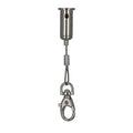 Adjustable Suspension LED Lights Hanging Wire Exhibition Art System Factory Price Stainless Steel Cable Ceiling Light Lifters