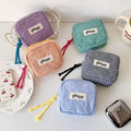 Design Makeup Bag Plush Material Beauty Supplies Storage Bag Travel Portable Storage Bag