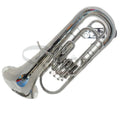 Weifang Rebon  Bb  Key Nickel Silver Baritone  Tuba