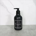 Low MOQ Black Matt PET Bottle 300ml/500ml Pump Sprayer for Body Lotion Shower Gel Shampoo with Screen Printing