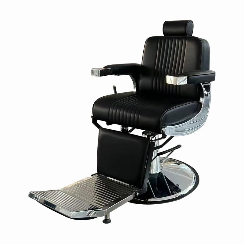 Professional Modern Style Barber Chair for Men's Hairdressing Salon Chair Synthetic Leather Barber Chair Furniture