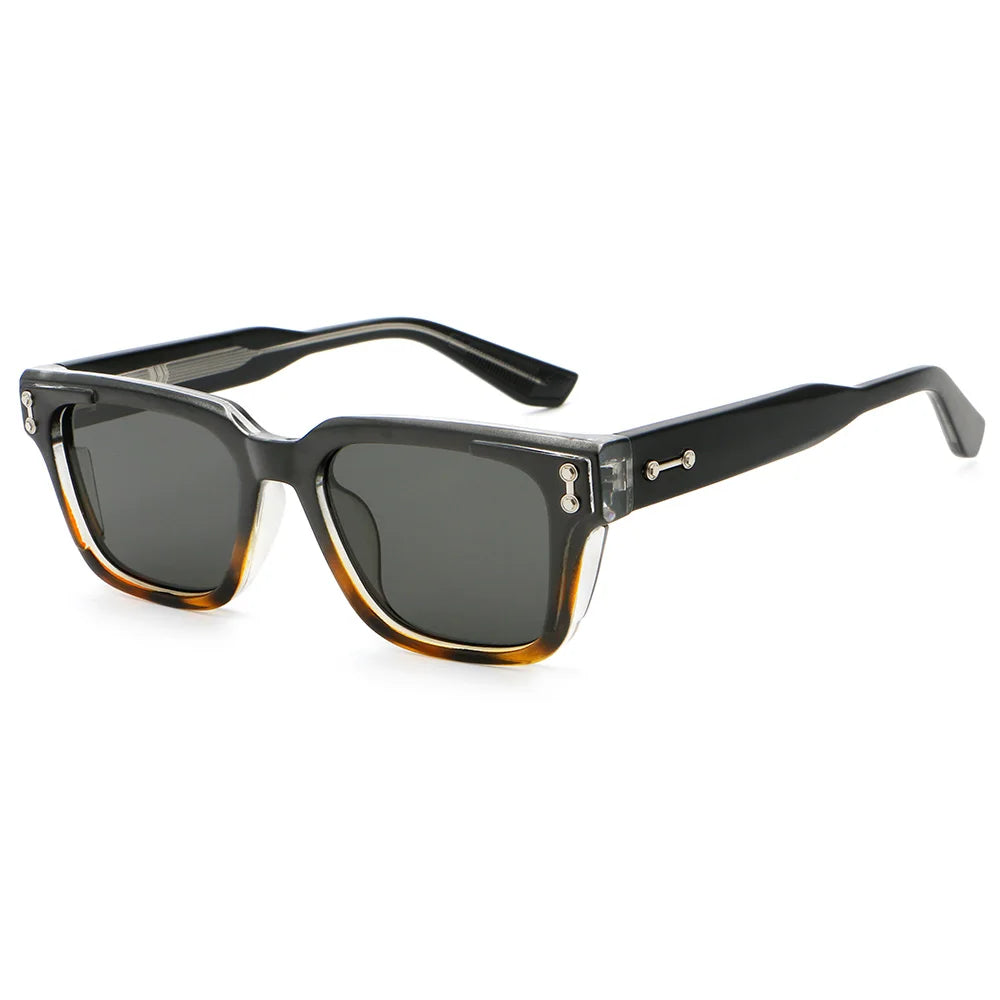 Superhot Eyewear 98714 Fashion 2024 Retro Classic Square Gradient Outdoor Vacation Photo Decorative Sunglasses
