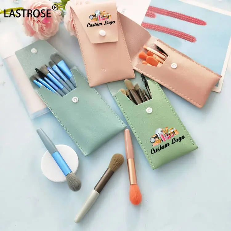 OEM/ODM 8PCS Mini Cosmetic Brush Set Private Label Face Makeup Kit with Foundation and Concealer Wholesale Price