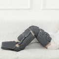 Rechargeable air Compression Calf Massager Muscles Relaxation Calf Massager With Heat Easy to Wear Full Leg Wraps Massager