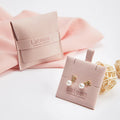New Design Pouch Velvet Packaging Microfiber Small Gift Bags Foam Card Deboss Custom Logo Jewelry Pouches and Card