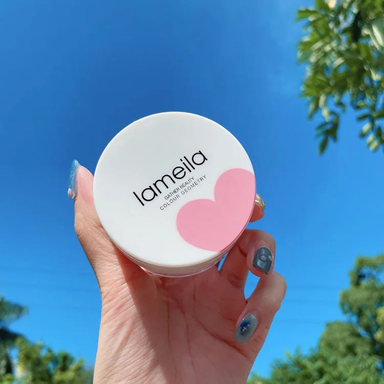 Lameila Hot Sell Long Lasting Oil Control Matte Face Contour Mineral Loose Setting Powder