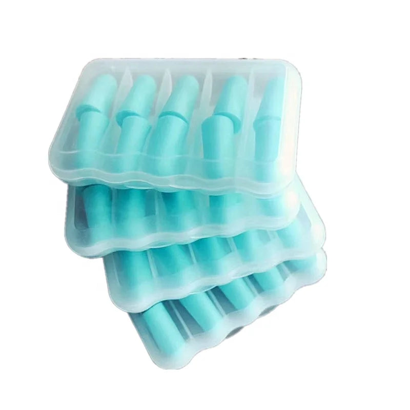 Exquisite Bottle or Box Packing Ear Protection Lightweight and Slow Bound Disposable Earplugs