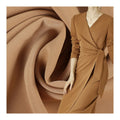 Wholesale Heavy Bridal Satin Fabric Multiple Colors 100% Polyester Acetate-like Satin Chiffon Stretched Fabric for Garment