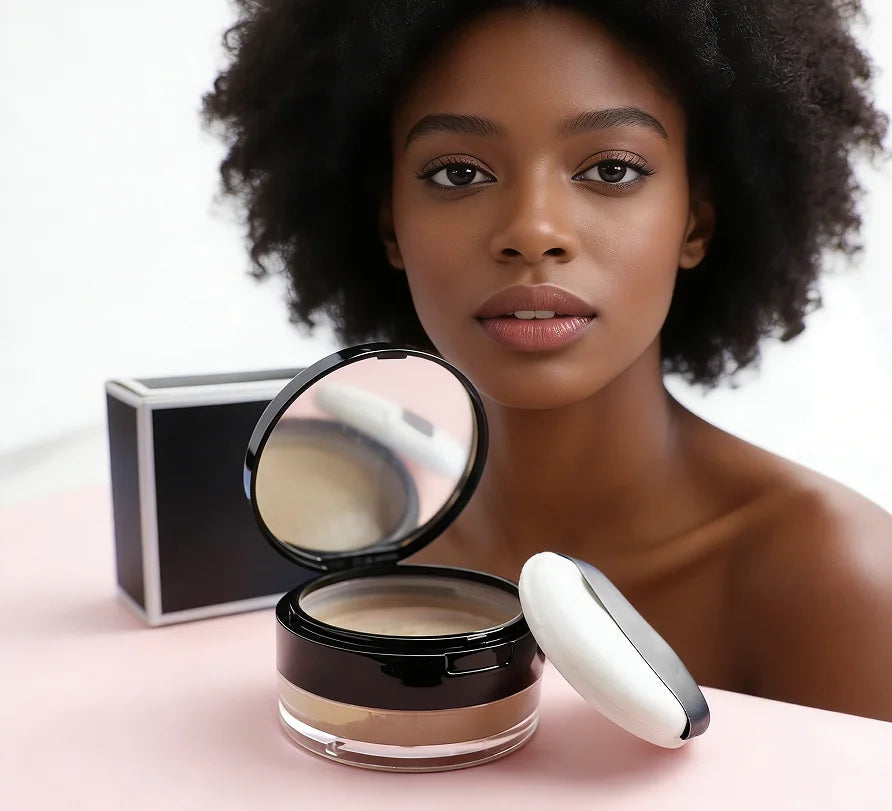 Make Your Own Brand Cosmetics Setting Loose Powder Translucent Loose Powder Custom
