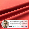 85 Colors Available High Elastic Breathable Moisture Wicking 27% Spandex 73% Polyester Knitted Fabric