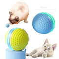 New Rechargeable Smart Bouncing Cat Ball Interactive Pet Toy for Cats Dogs Automatic Movement Lovely Electric Rolling Toys