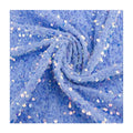 Wholesale Luxury Strech Embroidery Glitter Evening Dress Sequin Fabric Velvet Sequin Fabrics