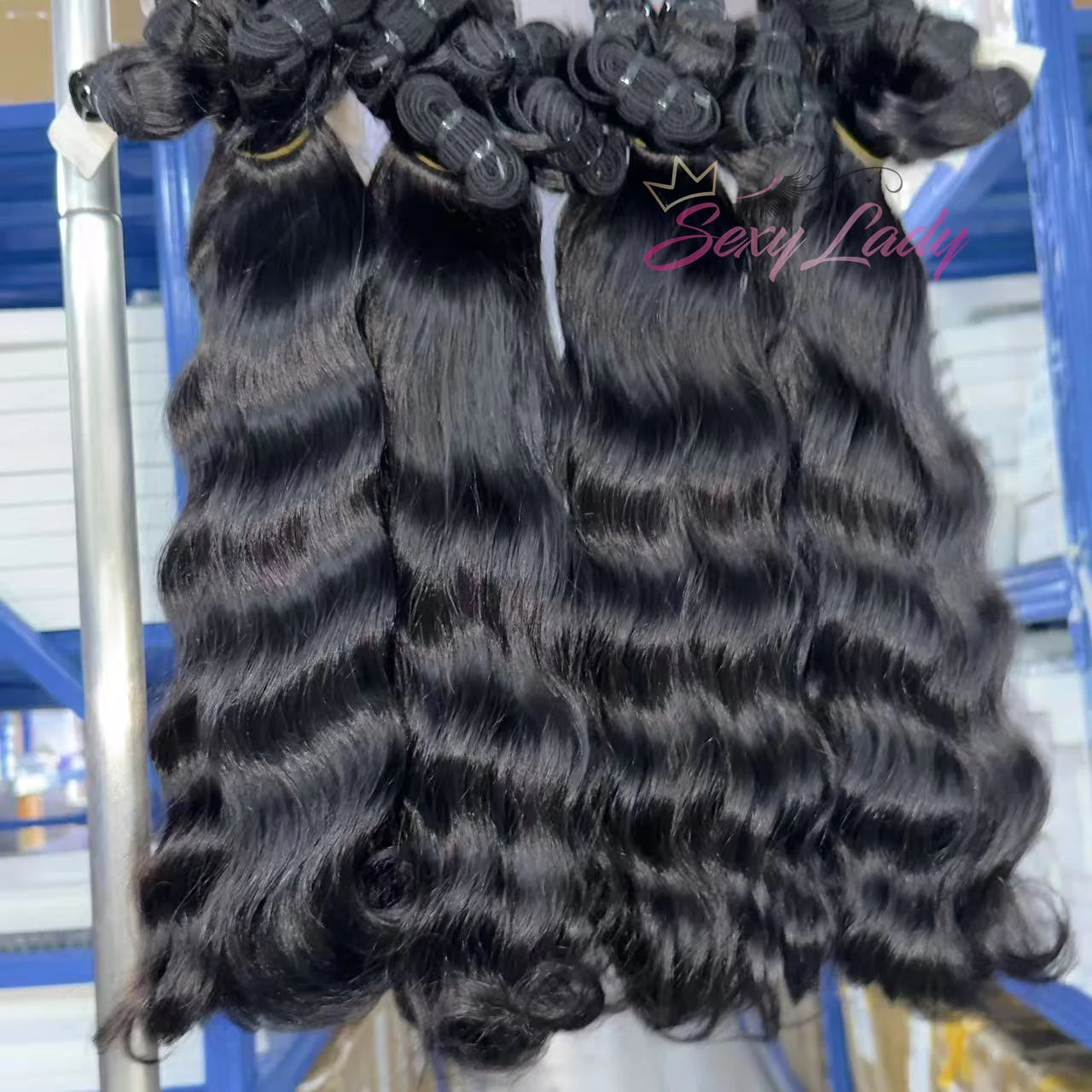 Cheap 100% Human Hair Extension Raw Indian Hair Bundle Long Natural Hair Extension Virgin Remy Hair Vendors Raw Indian Hair