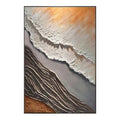 Handpainted Extra Large Wall Art Decor Modern Art Acrylic Thick Texture Relief Abstract Oil Painting on Canvas