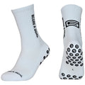 Anti-slip Sweat-absorbing Thickened Sports Crew Grip Socks for Football Basketball Badminton