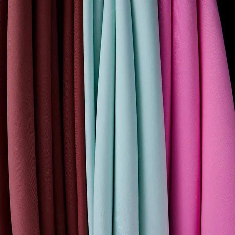 4-Way Stretch 85% Nylon 15% Elastane Knit Spandex Fabric Anti-Pill Quick-Dry Medium Weight for Sportswear Swimwear Apparel