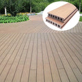 Moisture-Proof European Style WPC Floor Decking Wood Plastic Composite With Oak Teak Plastic Materials for Outdoor Use