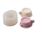 HY Christmas Milk Tea Cup Shape Candle Mold Cup Shape Silicone Mold for Resin