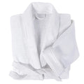 Cotton Jacquard Velour Bathrobe Custom Unisex Hotel Spa Bath Robe Velour Terry Bathrobe for Men Women Long Luxury Bathrobe