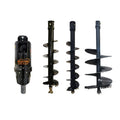Commercial Mini Hydraulic Earth Auger with 400Mm Bit and 600Mm Extension for Excavator