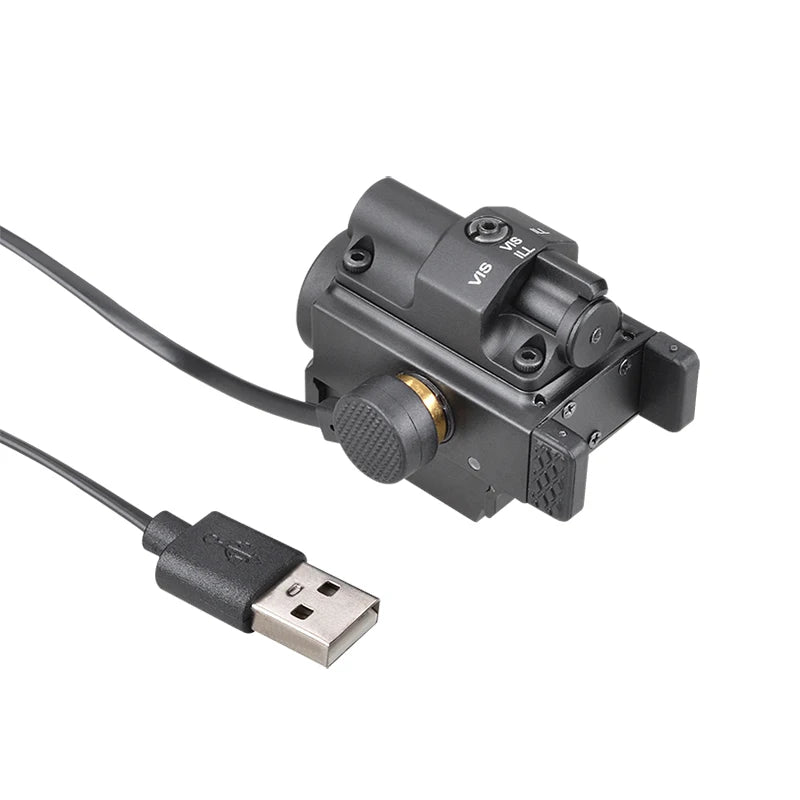 High Power Led Flashlights Rechargeable Green Laser Magnetic Flashlight