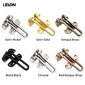 Factory Direct Sale Hotel Home Front Door Security Zinc Alloy Swing Bar Lock Latch Anti-theft Clasp Buckle Door Guard Latch