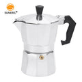 Home Mini Manual Italien Aluminum Coffee Maker Stove Top Moka Pot Percolator Espresso Coffee Maker