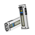 Helius New Multi-functional LED Strong Light Outdoor Emergency Lighting Type-C Rechargeable Mini High Power Flashlight