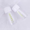Kinpack Transparent Empty 100ml 150ml 250ml Round Flat PETG Cosmetic Plastic Pump Bottle with Nail Polish Pump
