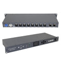 VSHOW Artnet Dmx Converter and DMX Amplifier With RDM 8 Port Controller Output 8pcs 512 4096 Channels for Stage Dj Light Control