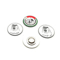 1976 to 2026 UAE 50th Unification of the Amed Forces Metal Pins Badge Emirate UV Printing Metal Phone Stickers Cheap