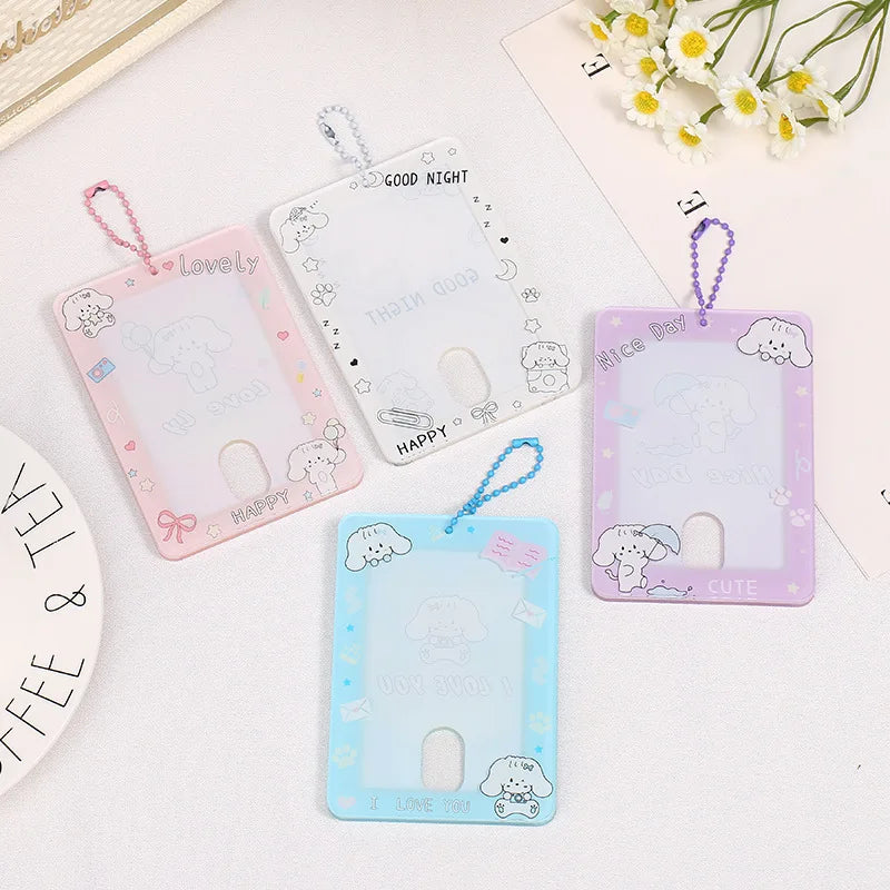 2025 New Custom Design Pc Acrylic Photocard Holder Kpop Photocard Card Holder Stars Photo Collect Card Holders