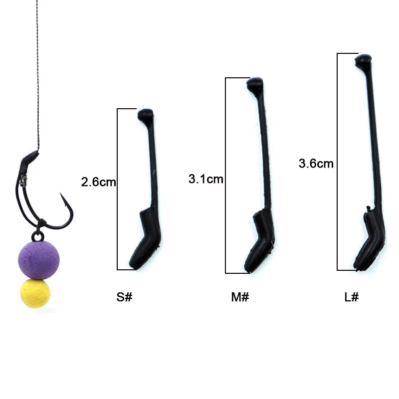 Selco Low Price Fish Hook Sleeve Rubber Protective D-Rig Kickers Sleeve Carp Fishing Accessories