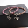 Wholesale Stocked Bling Shiny Rhinestonesfriendship Matching Bracelet Dog Collar