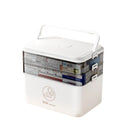 Large Household Medicine Box Portable Household First Aid Kit Plastic Multi-layer Separated Medicine Storage Box
