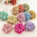 Cute Hair Accessories Foundation Scrunchie Hair Ties for Kids Colours Kids Elastic Hair Ties Korean Girl's Rubber Band
