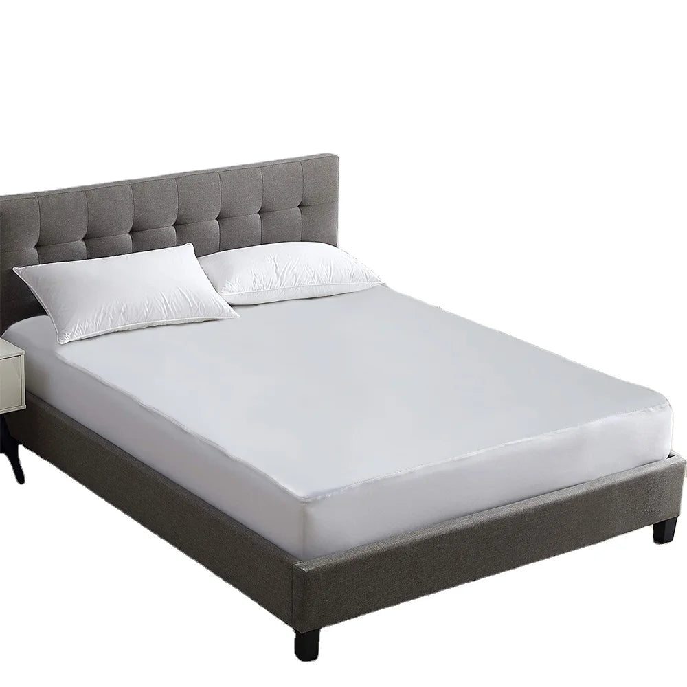 Hypoallergenic Premium Fitted Cotton Terry Cover Waterproof Mattress Protector Bedbug Waterproof Mattress Cover