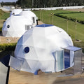 6m Outdoor Transparent Geodesic Dome Tent Igloo Ball House for Glamping Restaurant