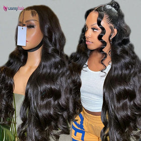 Vietnamese 4x4 Lace Closure Wig Human Hair Body Wave Wig Lace Front Human Hair Wholesale Transparent Lace Frontal Wigs for Women