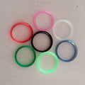 Stainless Steel Beauty Professional Hair Scissors Finger Rings Inserts