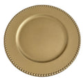 13 Inch Plastic Charger Plates Dinner Plates Wedding Decoration Restaurant Dishes Dinnerware Modern Party Supplies Set Round T/T