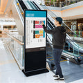 43 49 55 65 Inch Totem Lcd Floor Stand Kiosk Touch Screen Displays Advertising Kiosk Advertising Screen