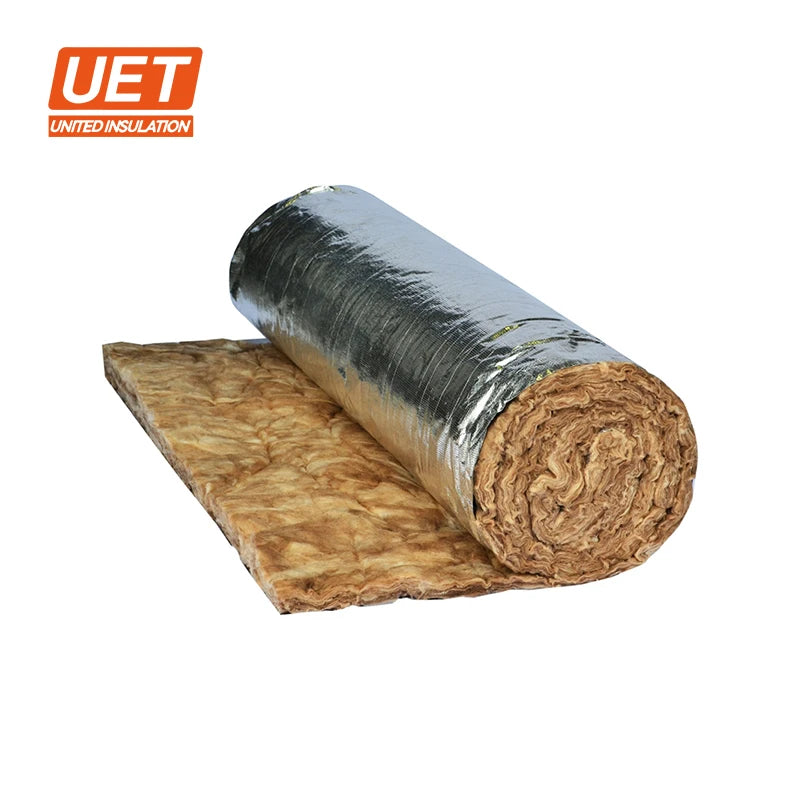 Construction Material Heat Resistance Insulator Hebei Dacheng Latest Building Eco Tech Glass Wool Blanket with Aluminium Foil