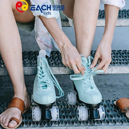 EACH New Arrival on Sale Quad  Roller Skates Wholesale Roller Skates 4 Wheels Roller Skate Shoes for Adults Women