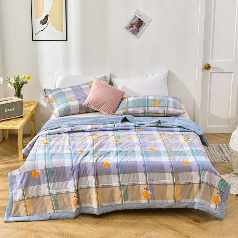 Recommend Wholesale Summer Quilted Comforter 100% Cotton Quilt