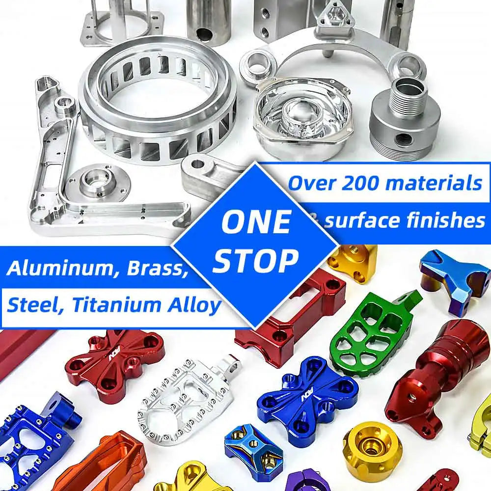 Cnc Machining Fabrication Service Made From Companies High Quality Milling Aluminum Brass Titanium Alloy Metal Parts