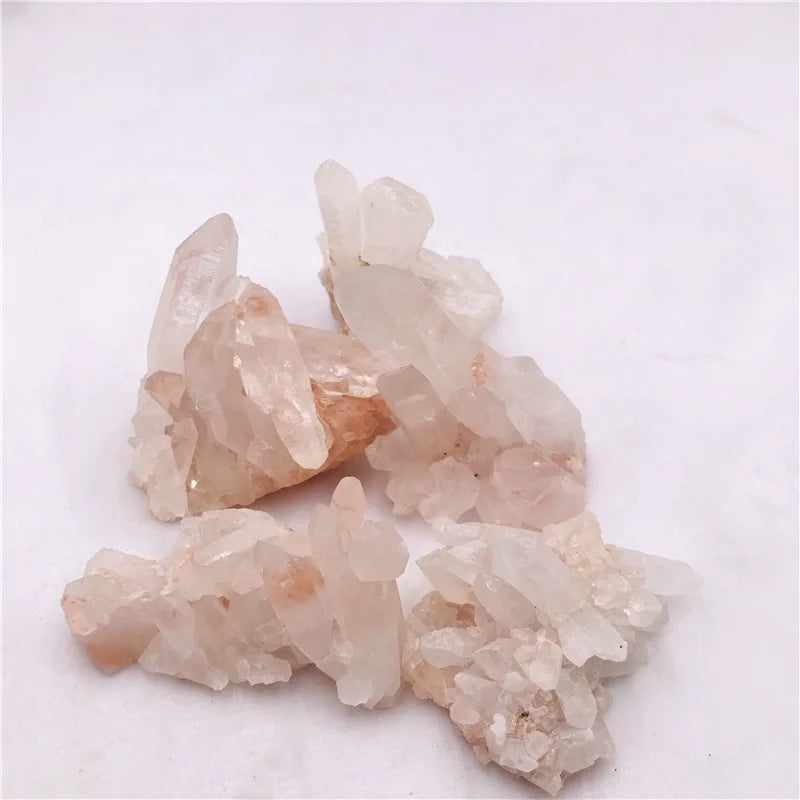 Wholesale High-quality Natural Stones Angel Quartz Crystal Cluster Raw Clear Quartz Cluster for Decoration